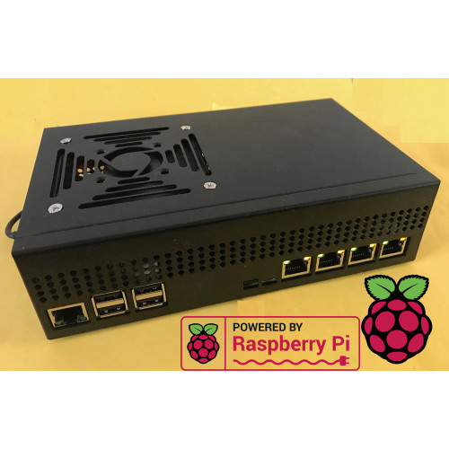 Pi 3B - 4x UART Box - RS232 x2 / RS485 x2