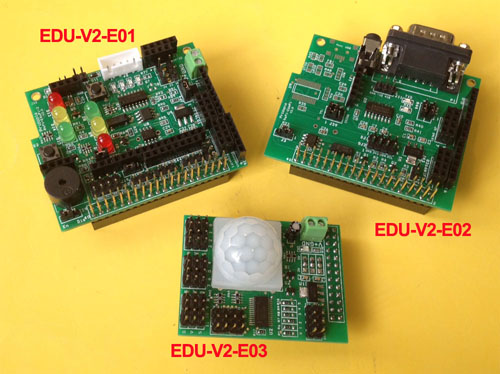 Raspberry Pi EDU Learn Board -V2 E01,E02 & E03