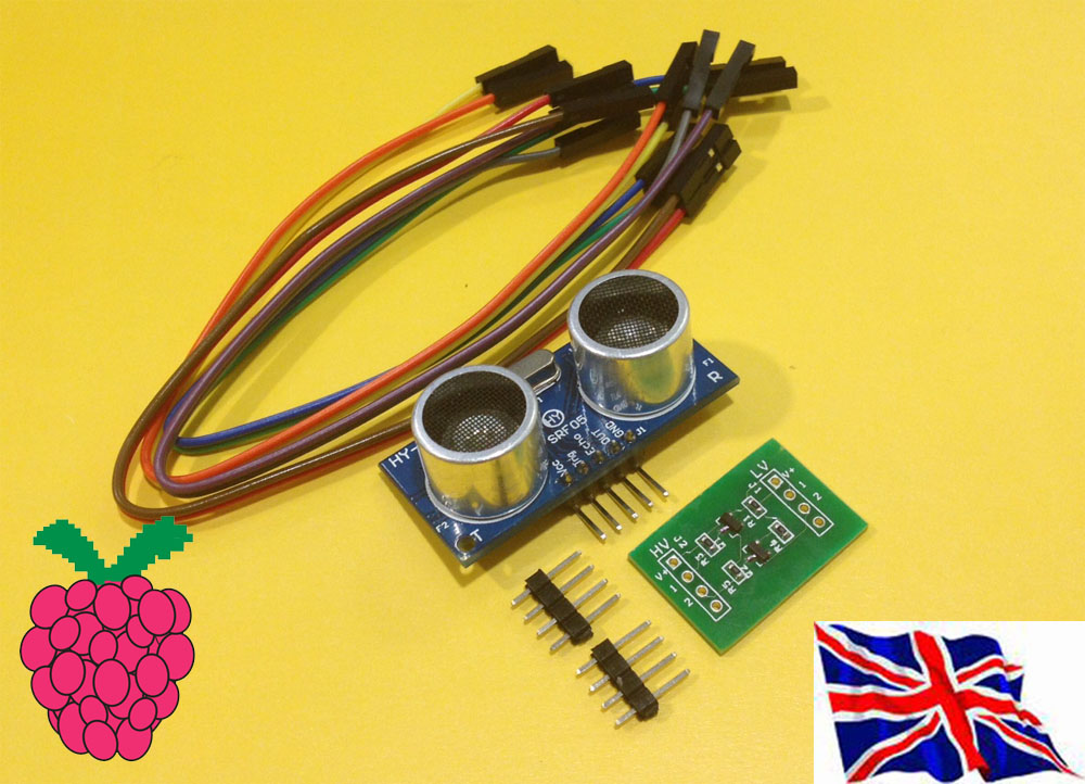 Rs- Pi Ultrasonic sensor module & Level converter