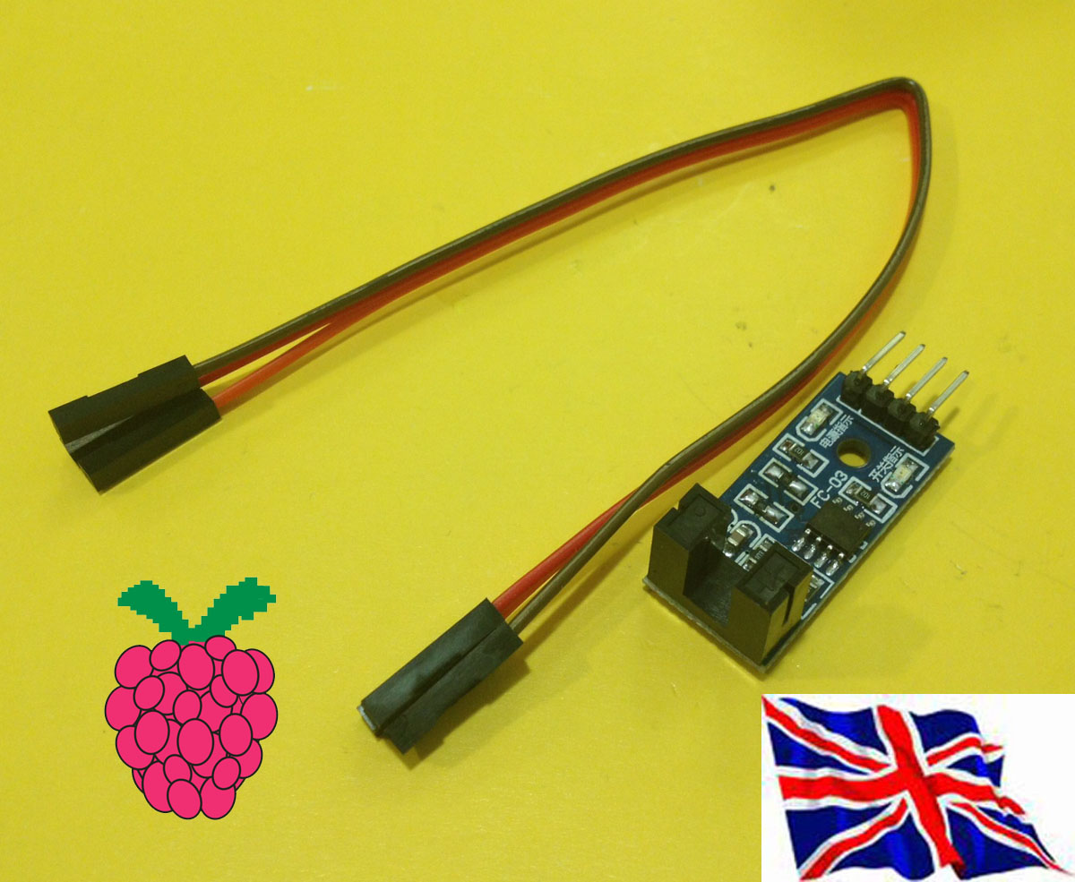 Rs- Pi Motor Wheel Encoder - Speed Sensor