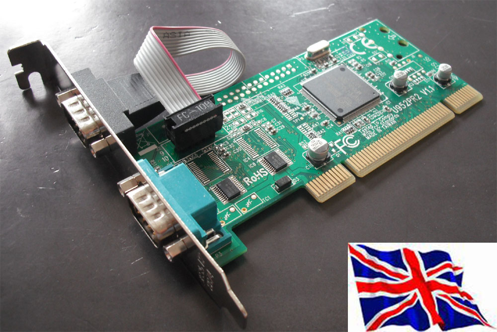 PCI RS232  2 port Serial Port  16C950  (O 952)