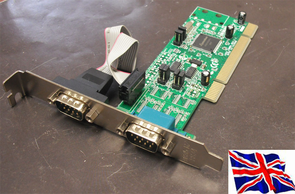 PCI RS422/RS485 2 port Serial 9Pin 16C1050 (SystemBase 1052)
